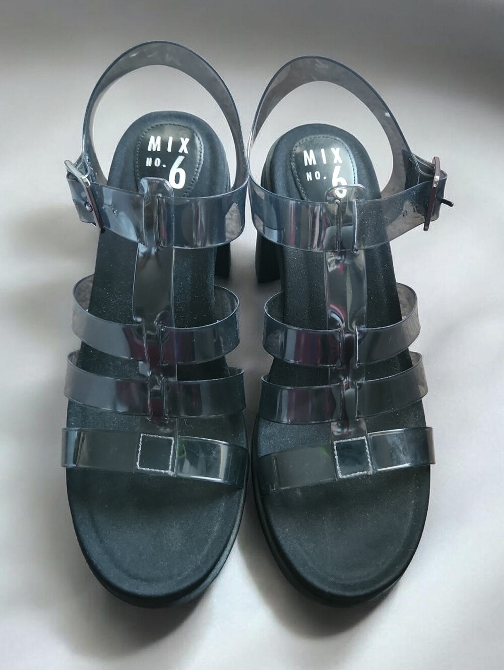 Mix No. 6 Strappy Heels-Size 8